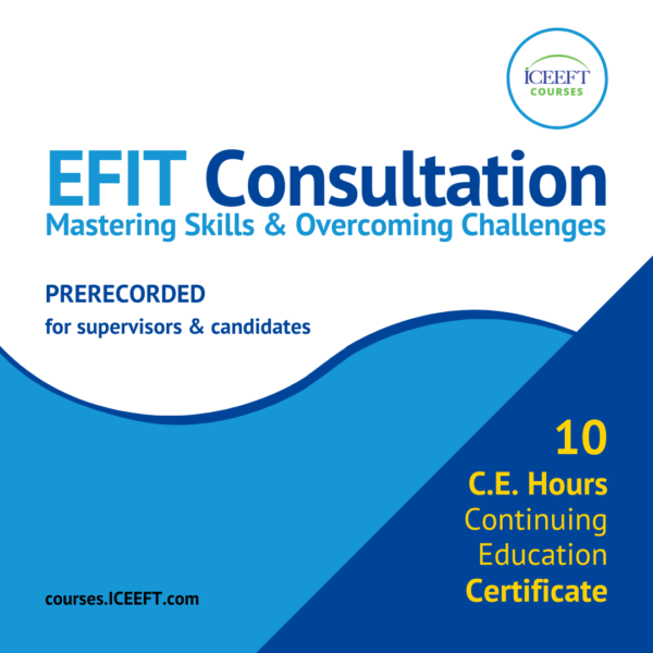 CE CERTIFICATE-EFIT Consultation PRERECORDED