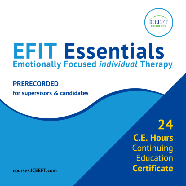CE CERTIFICATE-EFIT Essentials PRERECORDED (Supervisors and Candidates)