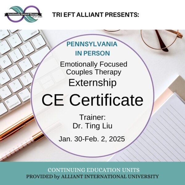 Pennsylvania EFCT Externship Jan. 2025 CE Certificate
