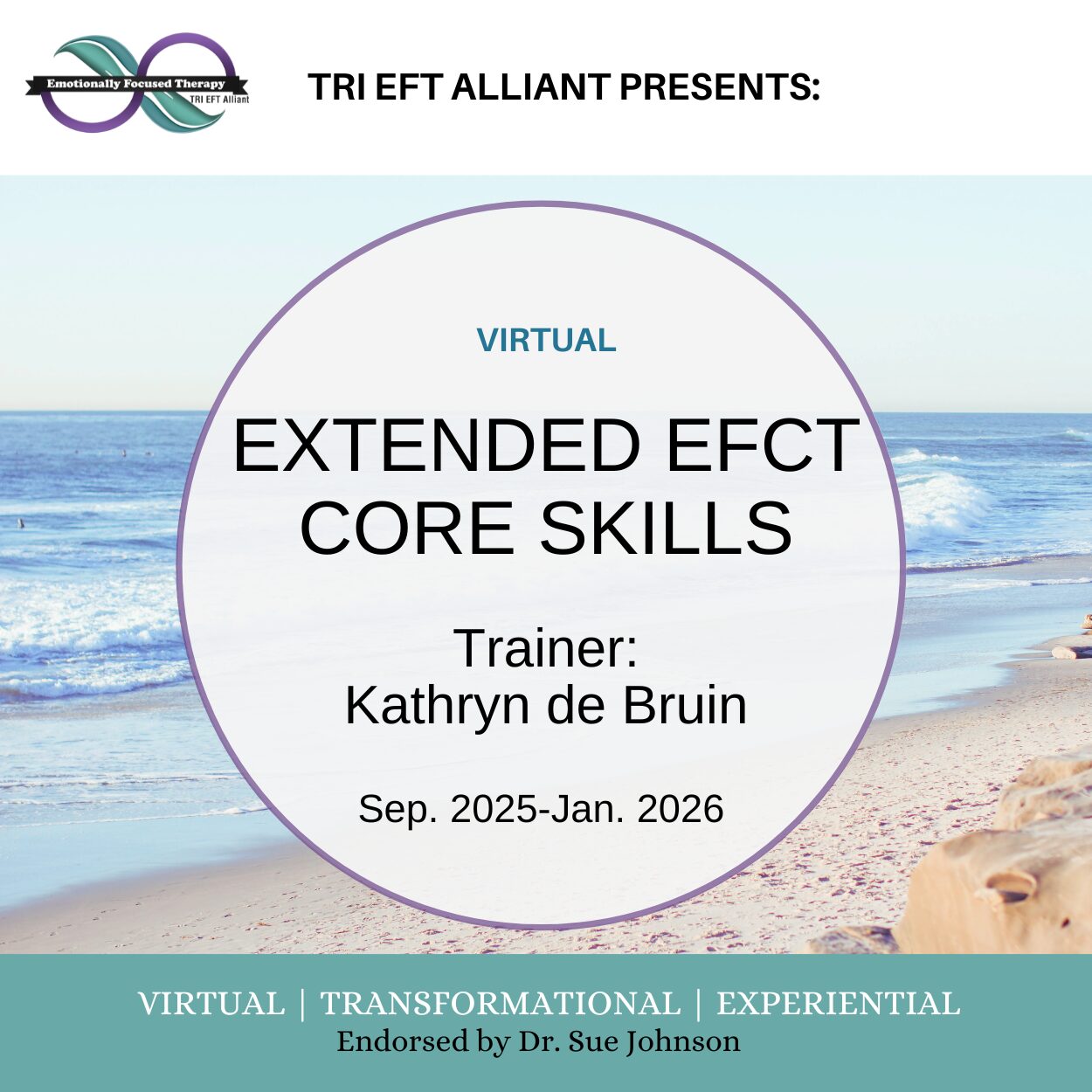 Kathryn de Bruin's TRI EFT Alliant Extended Core Skills 2025 (Virtual)- Full Payment