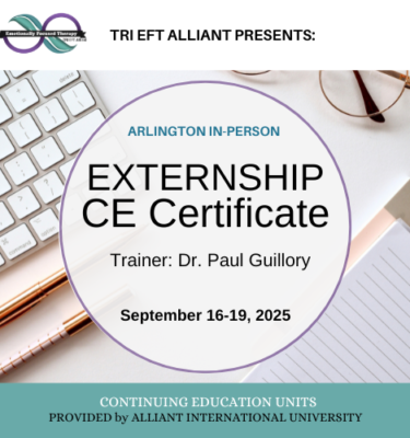 CE CERTIFICATE- Arlington EFCT Externship 2025