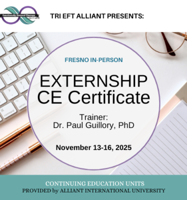 CE CERTIFICATE- Fresno EFCT Externship 2025