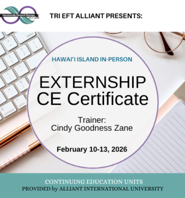 CE CERTIFICATE- Hawai'i EFCT Externship 2026