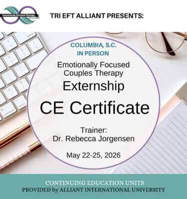 CE CERTIFICATE- Columbia, S.C. EFCT Externship 2026