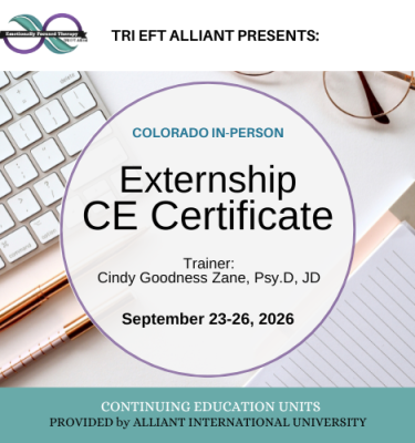 CE CERTIFICATE- Colorado EFCT Externship September 2026