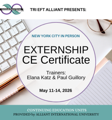 CE CERTIFICATE - New York City Externship May 2026