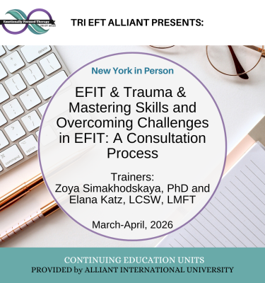 CE CERTIFICATE - EFIT & Trauma & Mastering Skills and Overcoming Challenges in EFIT: A Consultation Process