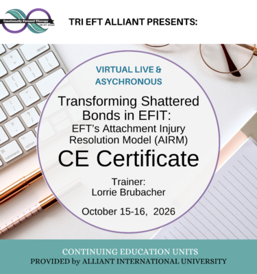 CE CERTIFICATE - Transforming Shattered Bonds in EFIT October 2026