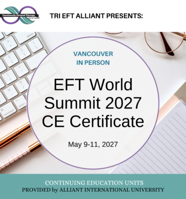 CE CERTIFICATE - EFT World Summit 2027